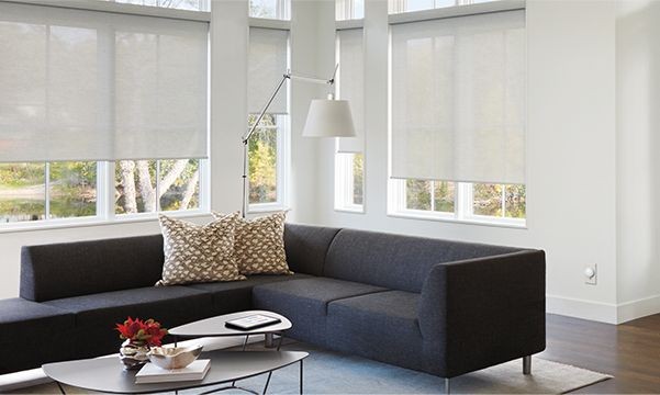 Automated shades near Mobile, Alabama (AL), that help reduce energy bills throughout the year
